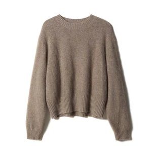 Pure Raccoon Hair Pullover Sweater